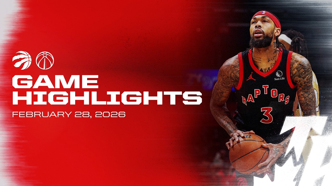 Raptors vs Wizards Game Highlights | February 28, 2026