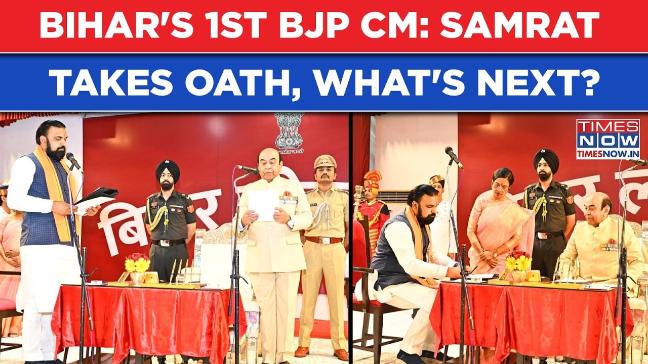 Bihar New CM Takes Oath: A BJP Dawn With Samrat Choudhary At Helm, Nitish Kumar In Backseat?