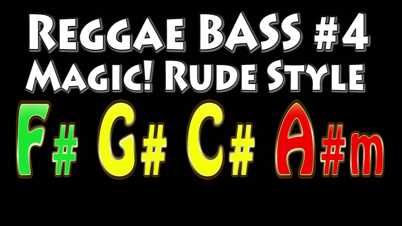 Reggae Backing Track for Bass #4 Magic Rude Style