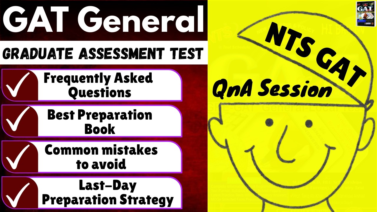 How to Pass NTS GAT General in First Attempt? QnA Session