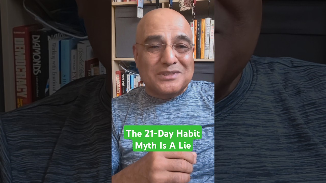 The 21-Day Habit Myth Is A Lie. #shorts #motivation #rawfood #health #inspiration