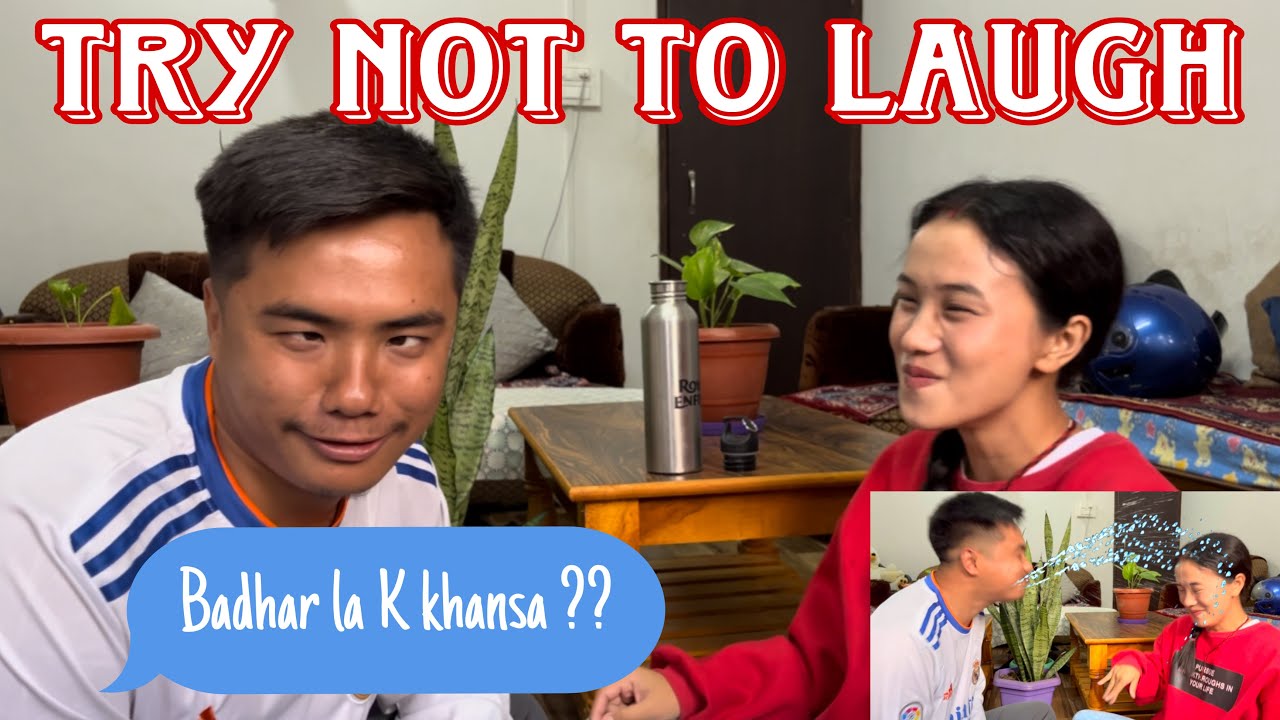 Try Not To Laugh 🤐 Tara Bhuree Futyo Hamro  😂 // Luv And Pramila ♥️