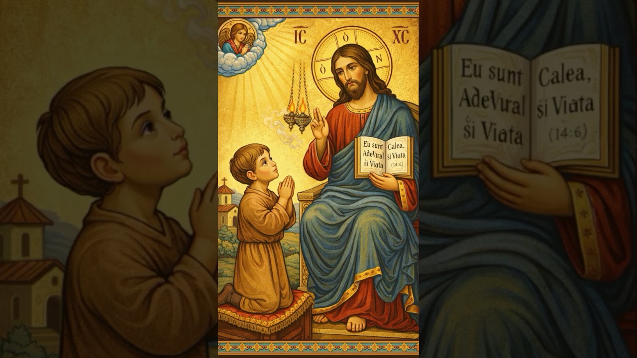 🙏 Rugăciunea copilului către DUMNEZEU 