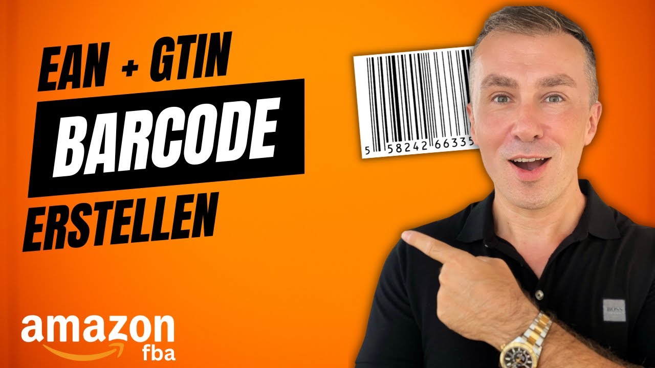 EAN Barcode f&uuml;r Amazon FBA erstellen |  GS1 Anleitung |  GTIN UPC FNSKU erkl&auml;rt