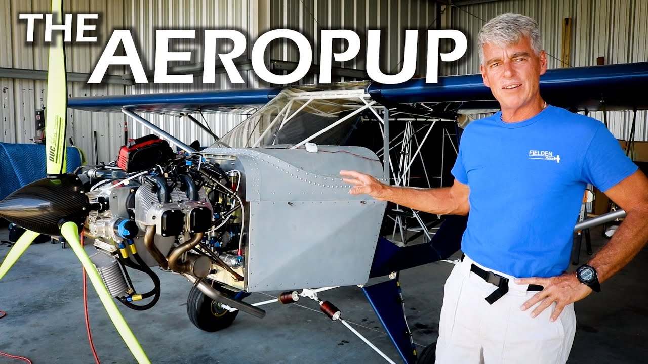 Самолет AEROPUP — комплект хвостового колеса теперь в США