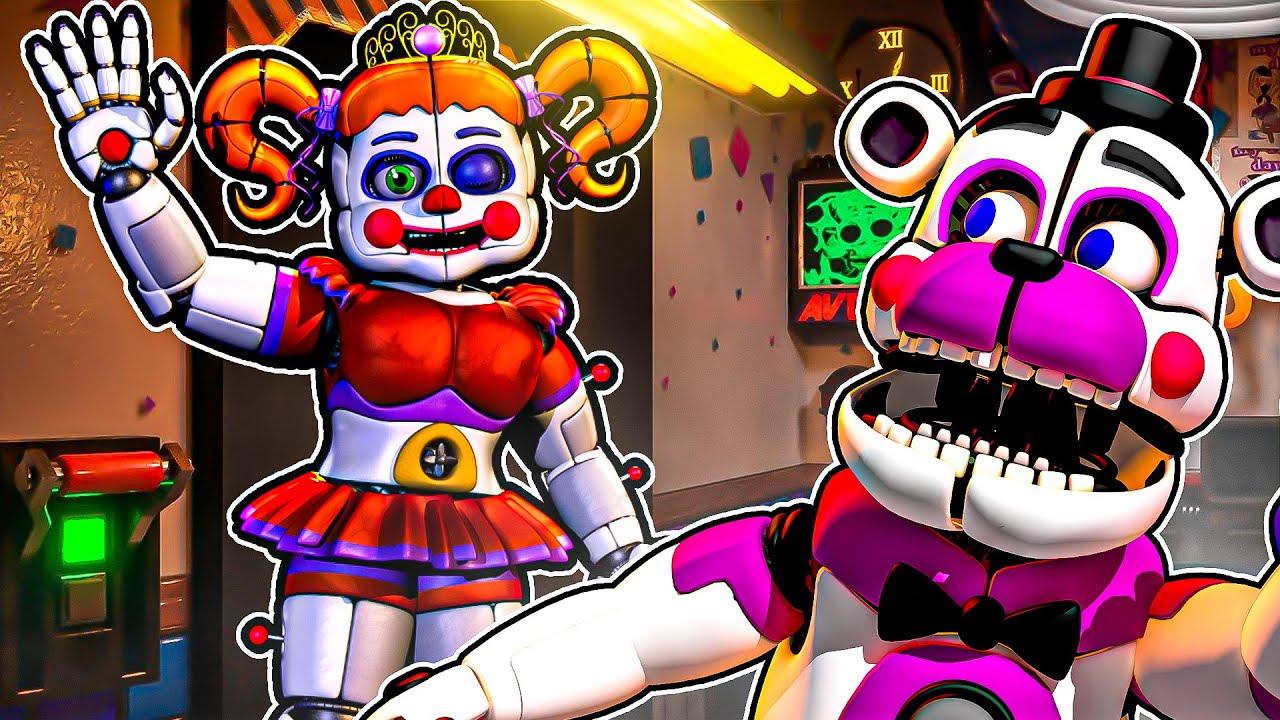5 Night’s at Circus Baby’s DINER?! with Funtime Freddy