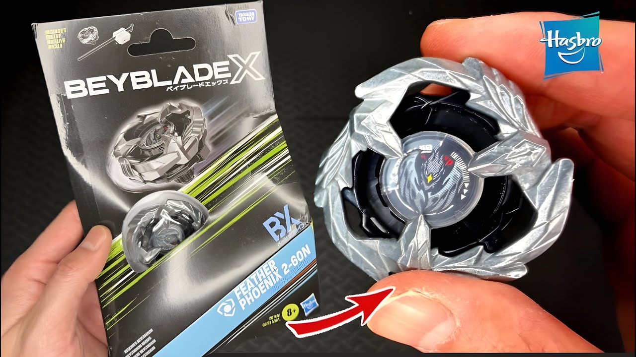 🔥У Hasbro теперь есть свой собственный Тёмный Феникс… | Beyblade X Phoenix Feather 2-60 N UX-12