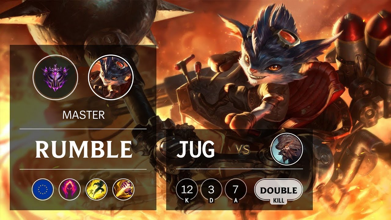 Rumble Jungle vs Udyr - EUW Master Patch 9.7