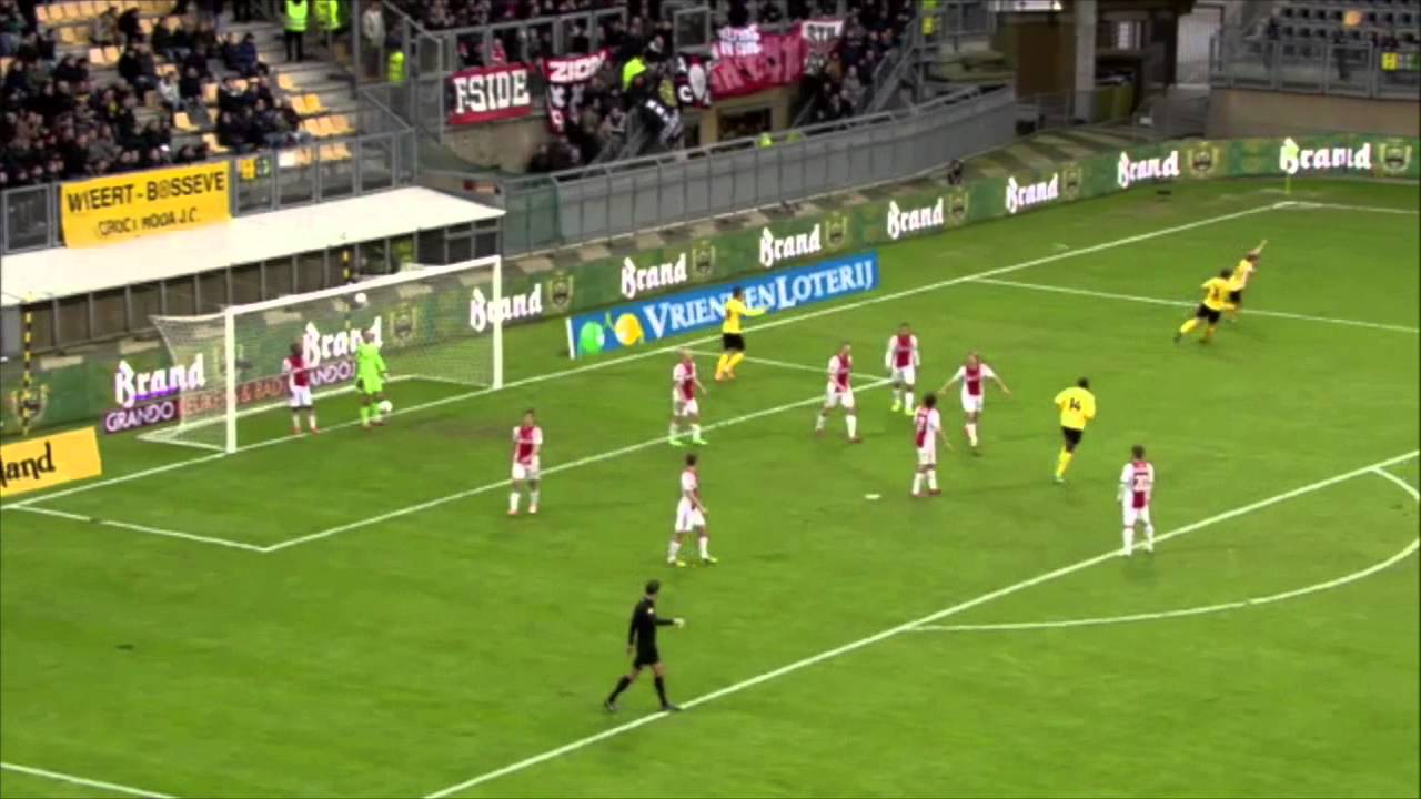 Henk Dijkhuizen [1-0] Roda JC Kerkrade - Ajax 22 december 2013