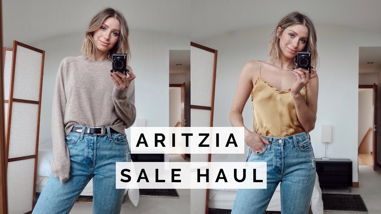 ARITZIA SALE HAUL TRY ON | WINTER TRENDS