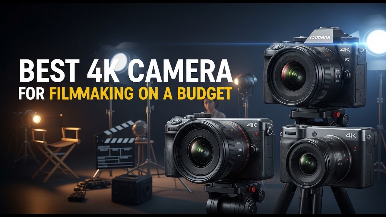 ✅ TOP 5  Best 4K Camera For Filmmaking On A Budget | Best Budget 4K Camera for Filmmaking