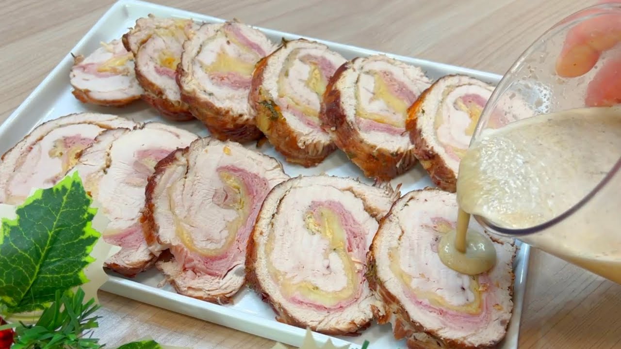 Невероятный! Почему вы не подумали об этом раньше? Фантастический вкусный результат.фаршированный