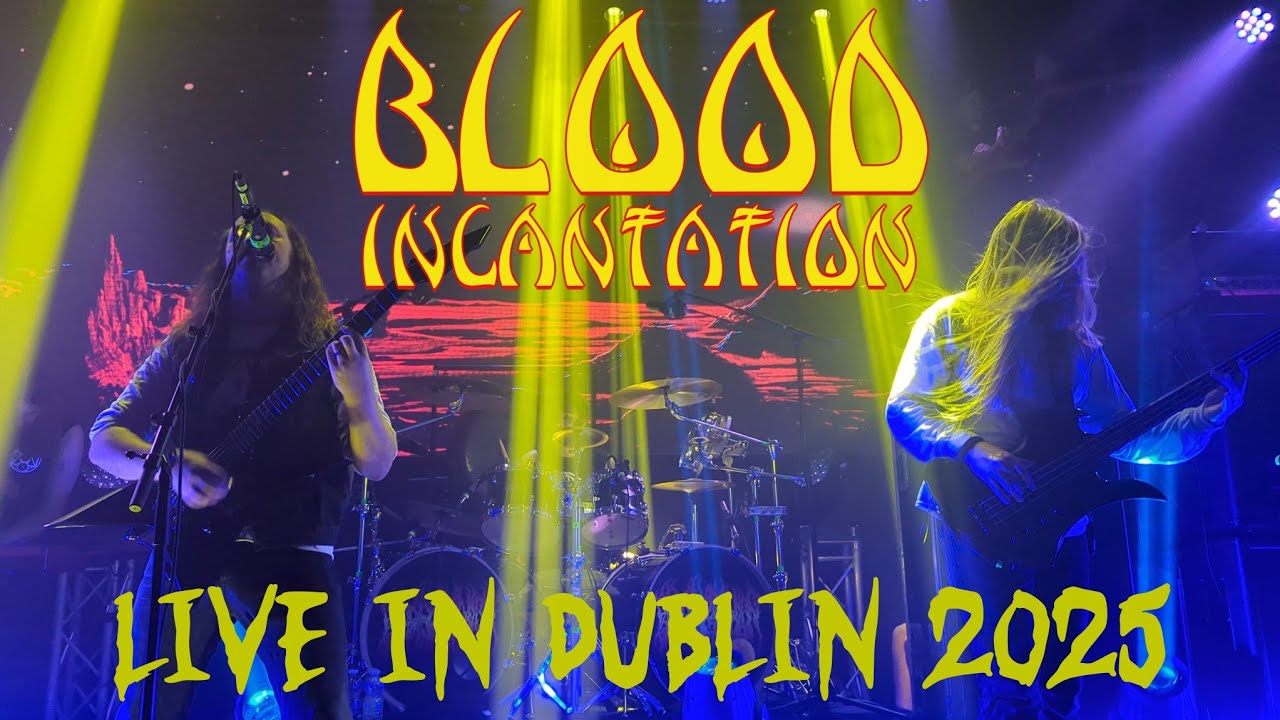BLOOD INCANTATION - The Message - live in Dublin, Ireland (2025)