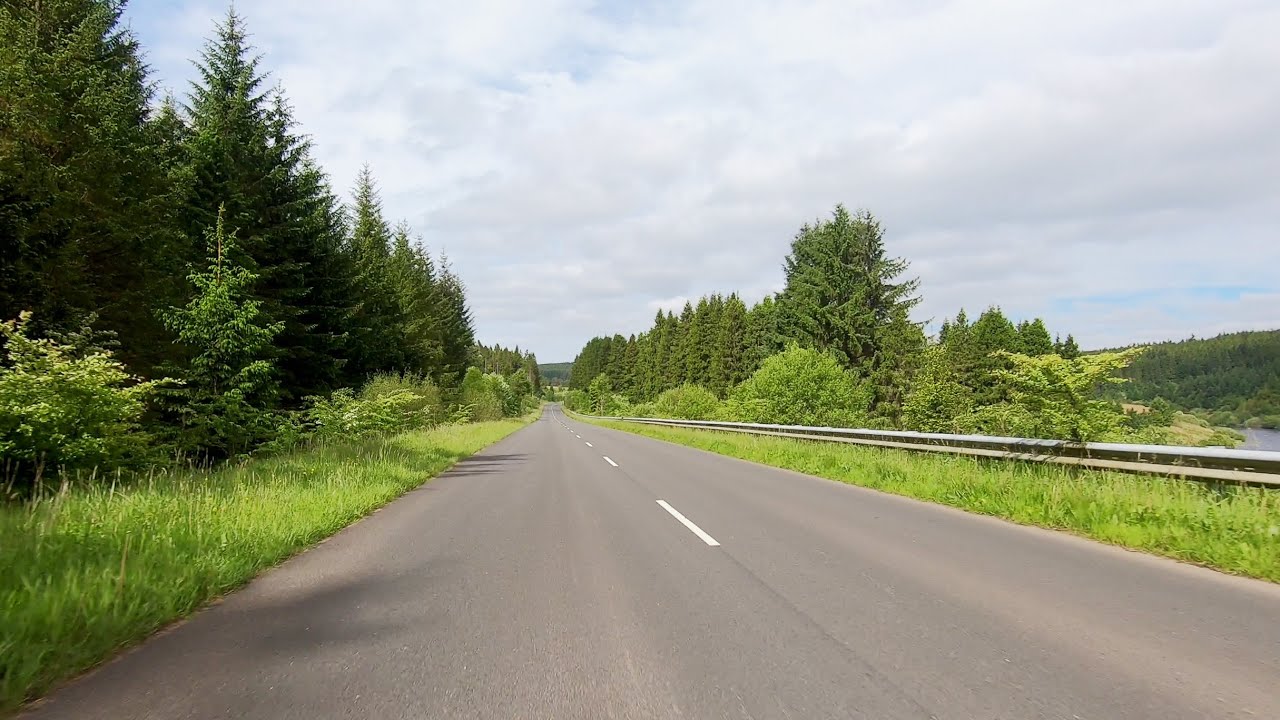 Motorcycle Ride - Corbridge to Kielder to Canonbie