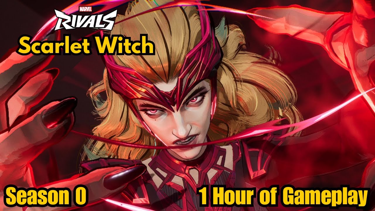 Scarlet Witch Multiverse of Madness | 1 hour of Gameplay | Marvel Rivals | Season 0