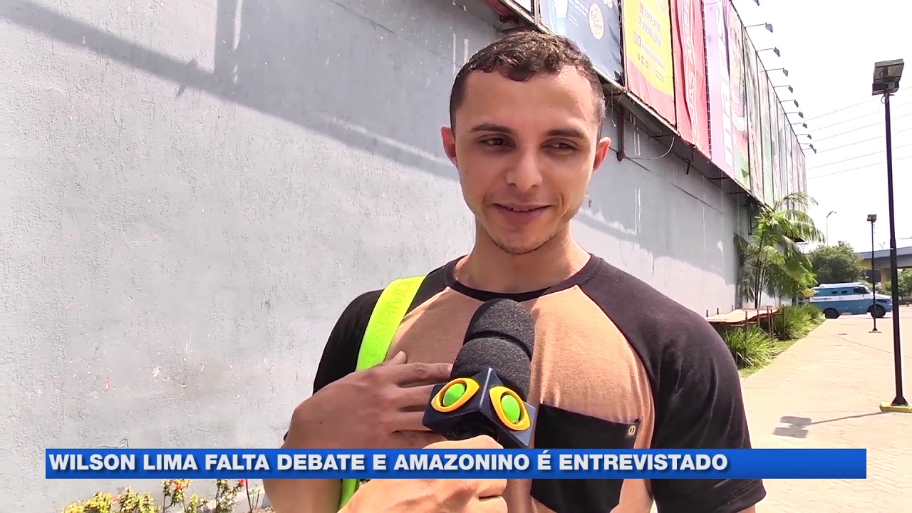 Wilson Lima não comparece e debate vira entrevista com Amazonino Mendes