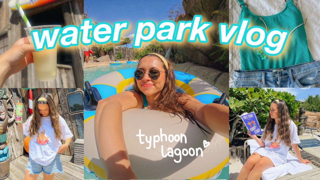 IT'S A WATER PARK SUMMER!!! (typhoon lagoon vlog) 🌊