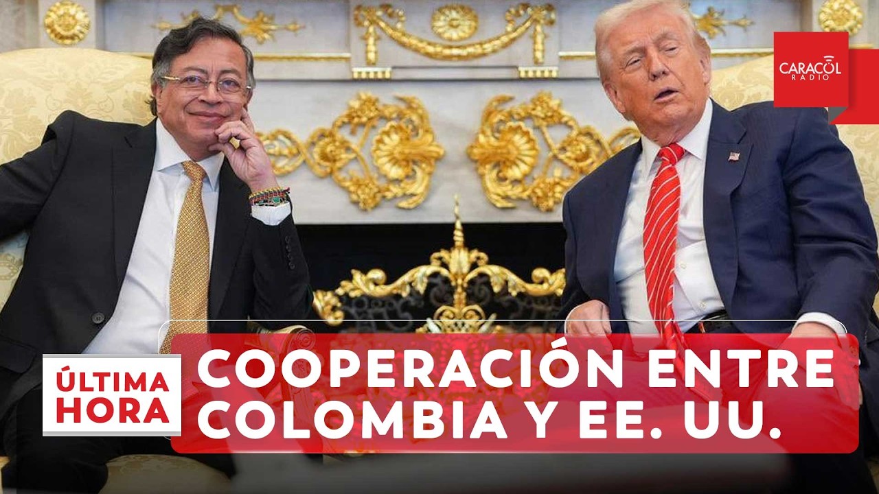 Petro y Trump discuten política de drogas y cooperación en energía y seguridad | Última Hora