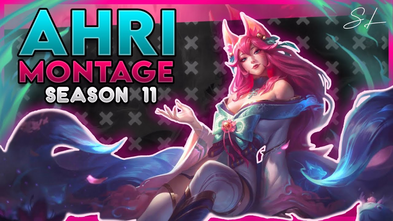 AHRI MONTAGE | Ahri highlights | Ahri top lane | Ahri  S11 | LoL Season 11 |