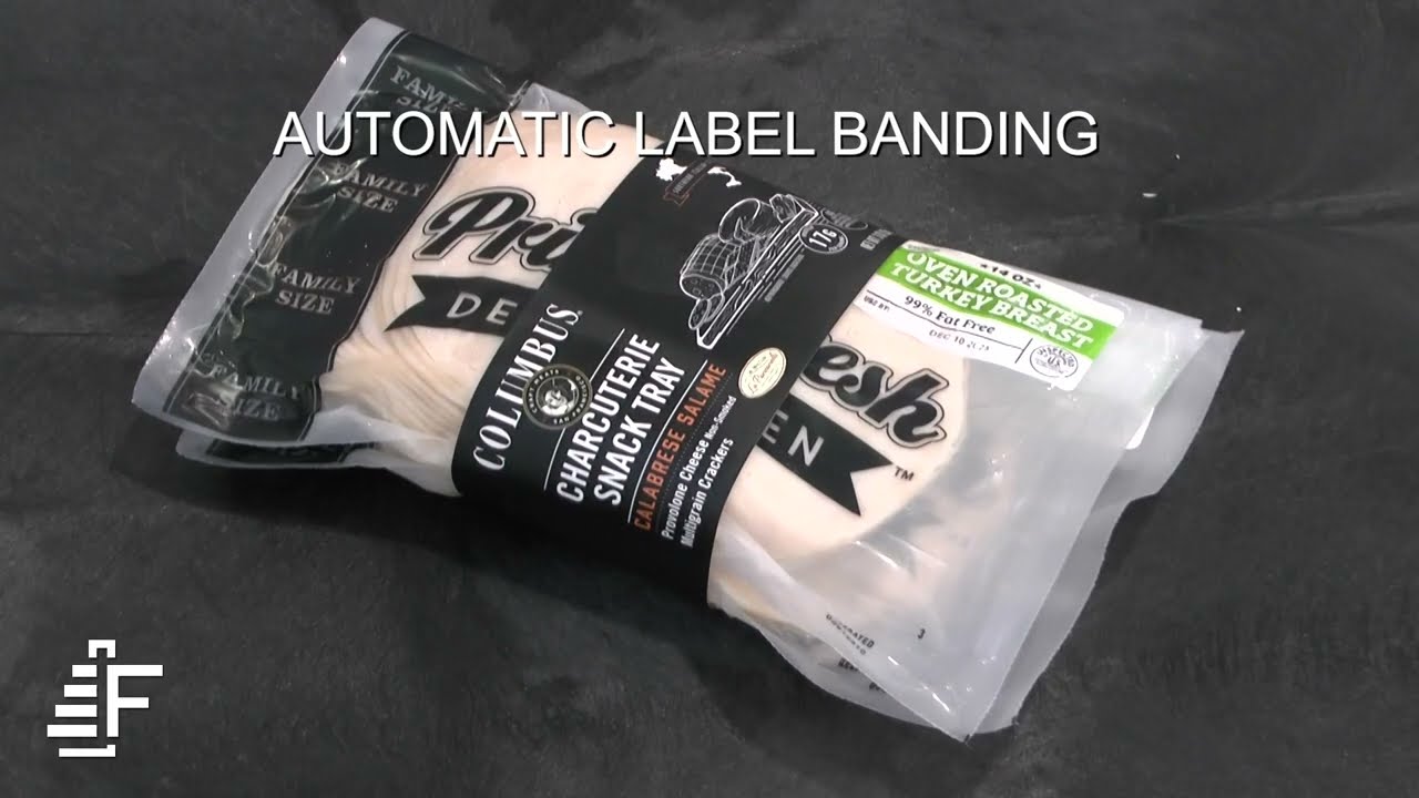 How Do You Label Deli Meat 2-Packs? ATS US-2100 Banding Machine