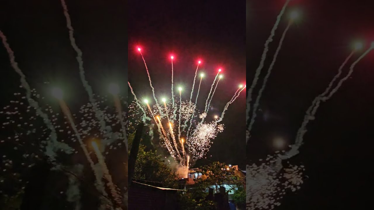 212 Shots The Song of Victory by Diamond Fireworks New Year's Eve 2023 - 2024