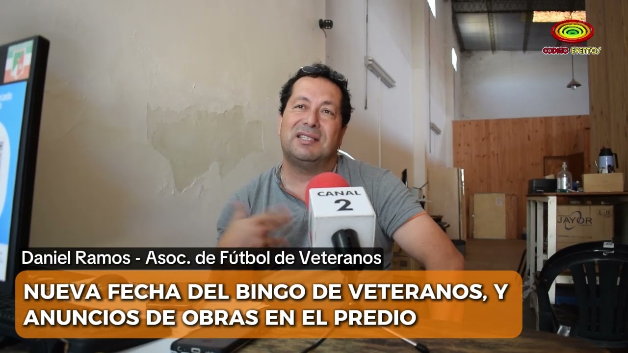Código Eventos - Bingo de la Asoc. de Veteranos de Fútbol