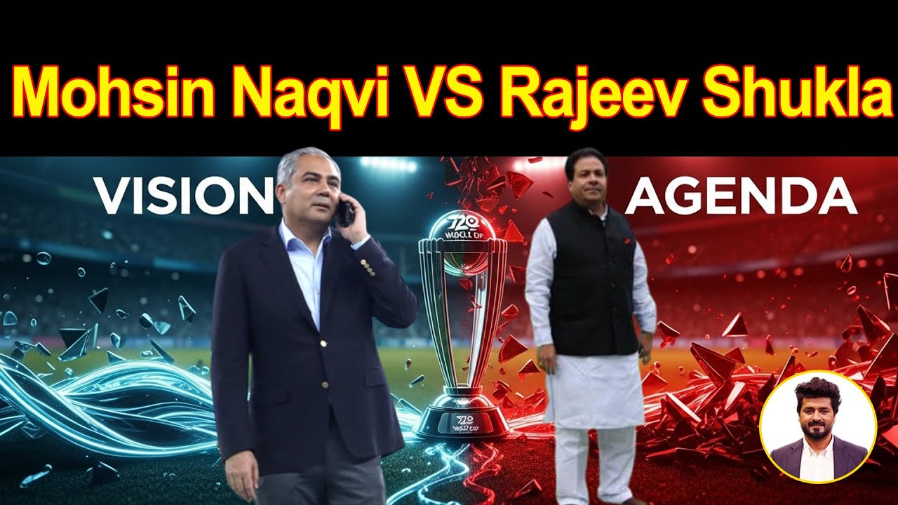 T20 World Cup 2026 Sparks Controversy | Mohsin Naqvi and Rajeev Shukla Clash