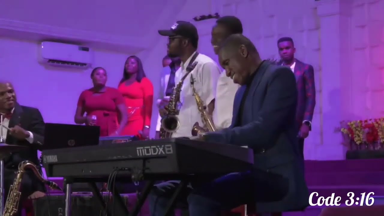 Lean on me - Kirk Franklin Live Performance by Goodnews and Friends at Code 3:16 jazz Concert