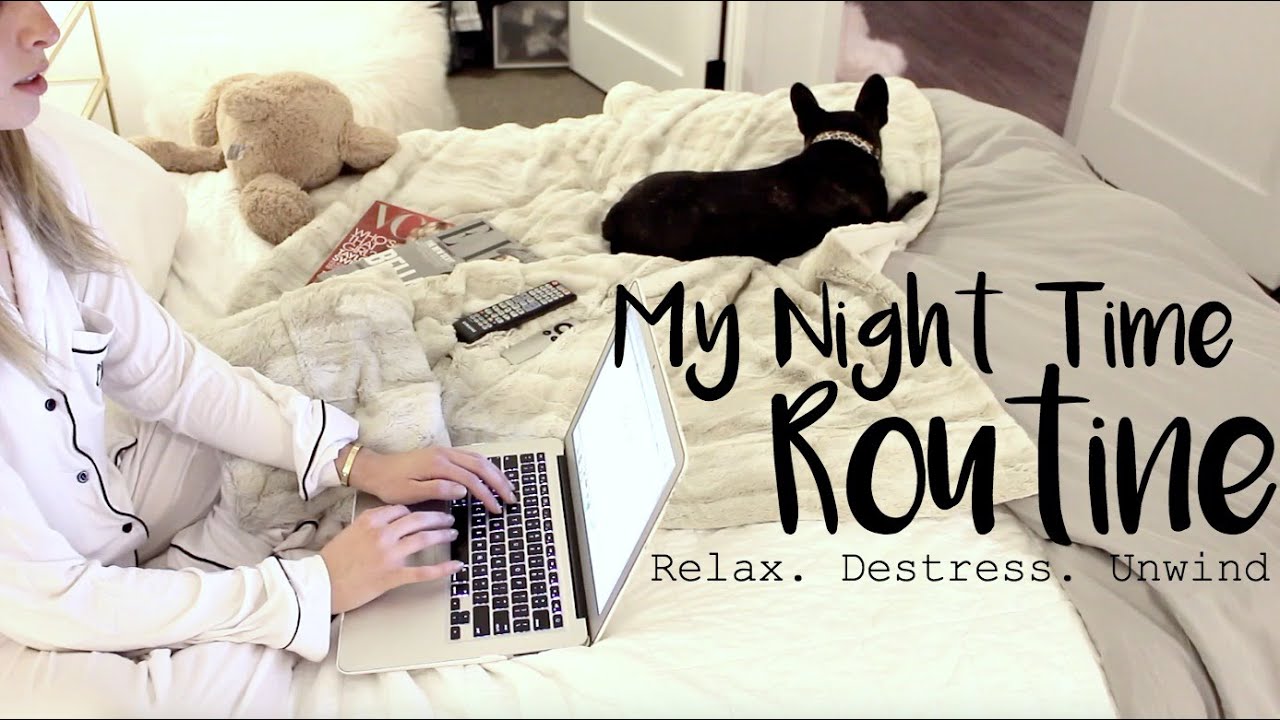 MY RELAXING NIGHT TIME ROUTINE!