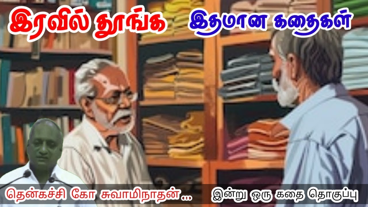 ஊர் வாயை பார்த்து பயப்படாதே மன அழுத்தம் நீங்கி கவலைகள் மறந்து தூங்க Thenkachi Ko Swaminathan Stories