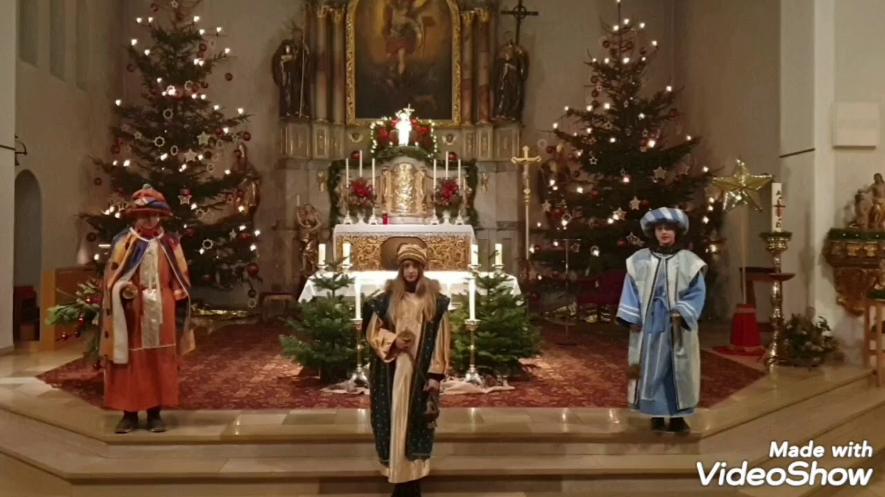 Segensvideo Aktion Dreikönigssingen 2021 der Pfarrei St. Michael Wiesau