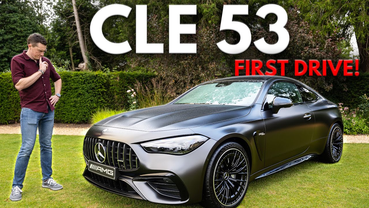 Mercedes AMG CLE 53 Coupé REVIEW! | Start Up Sound, Launch & Drive!