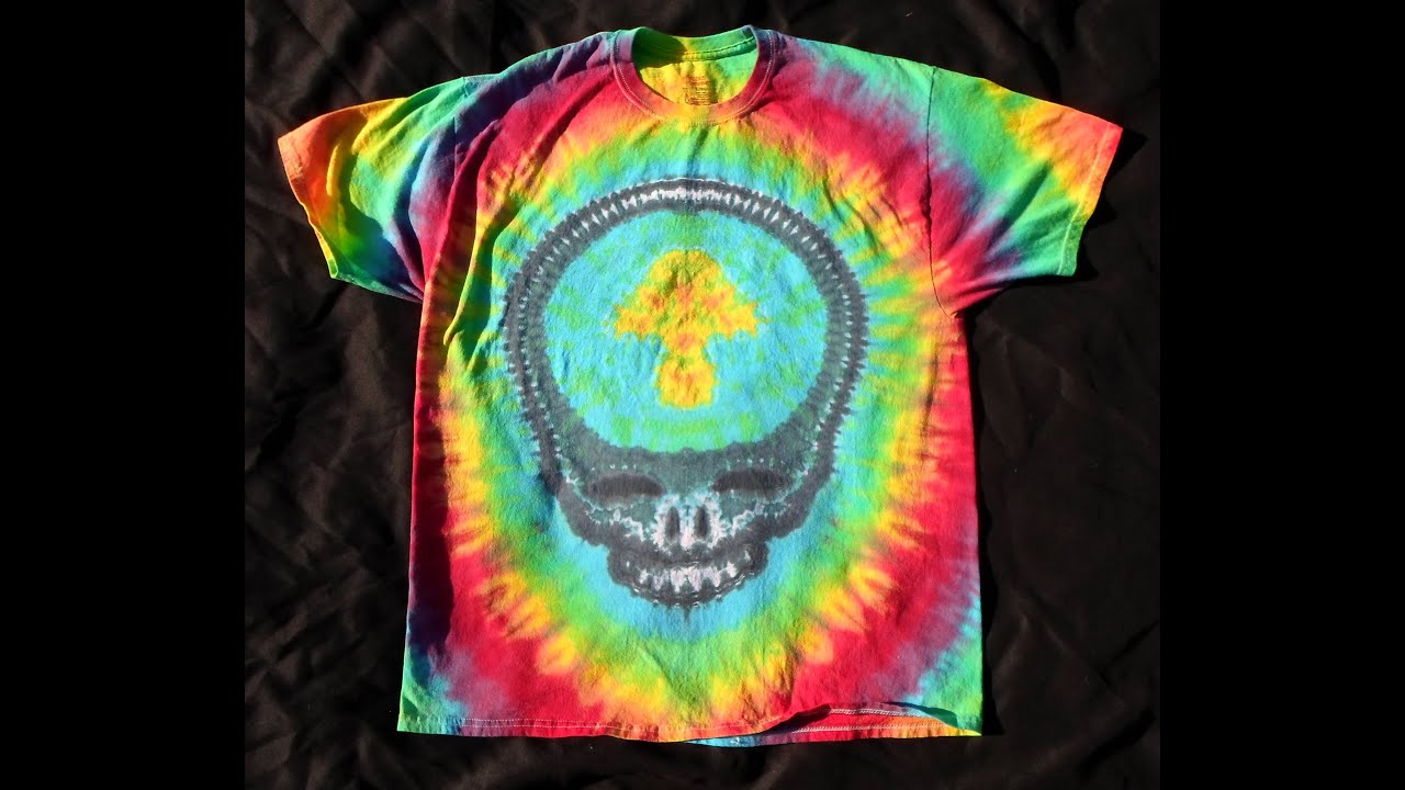 How To Tie Dye A Grateful Dead Steal Your Face