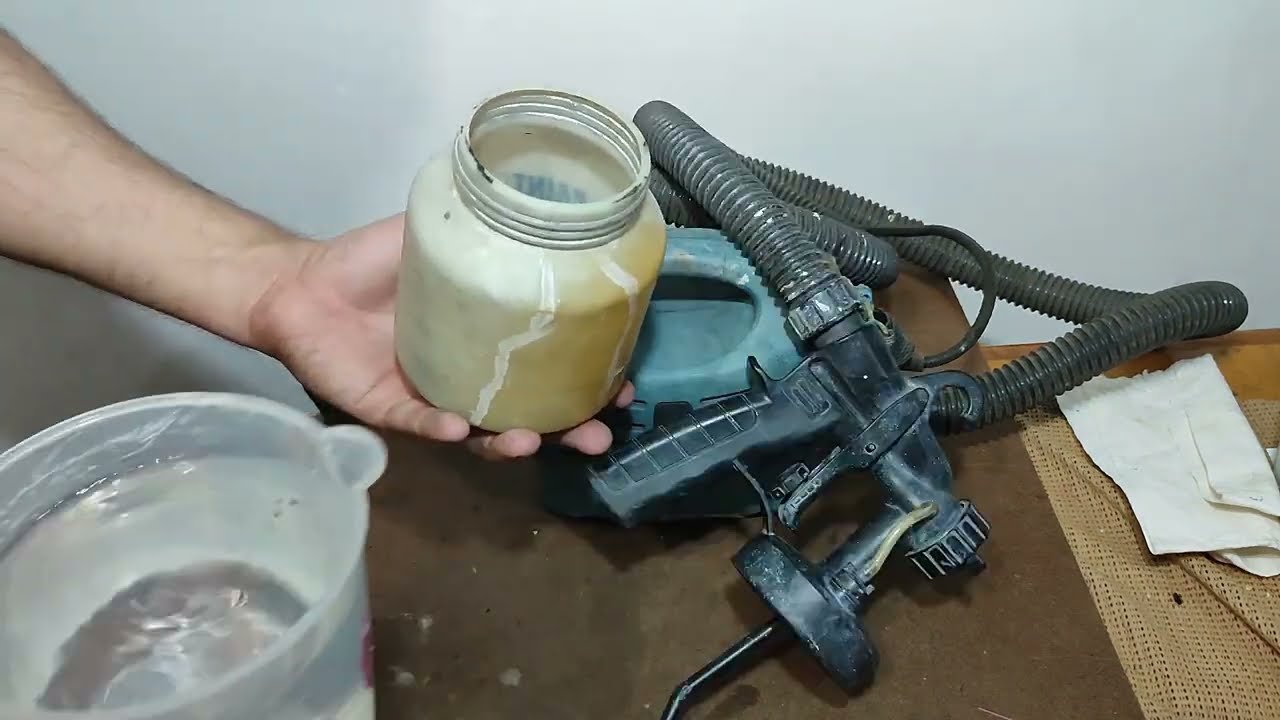 Reparación de Paint Zoom | Reparación paso a paso | La pistola rociadora no rocía pintura |