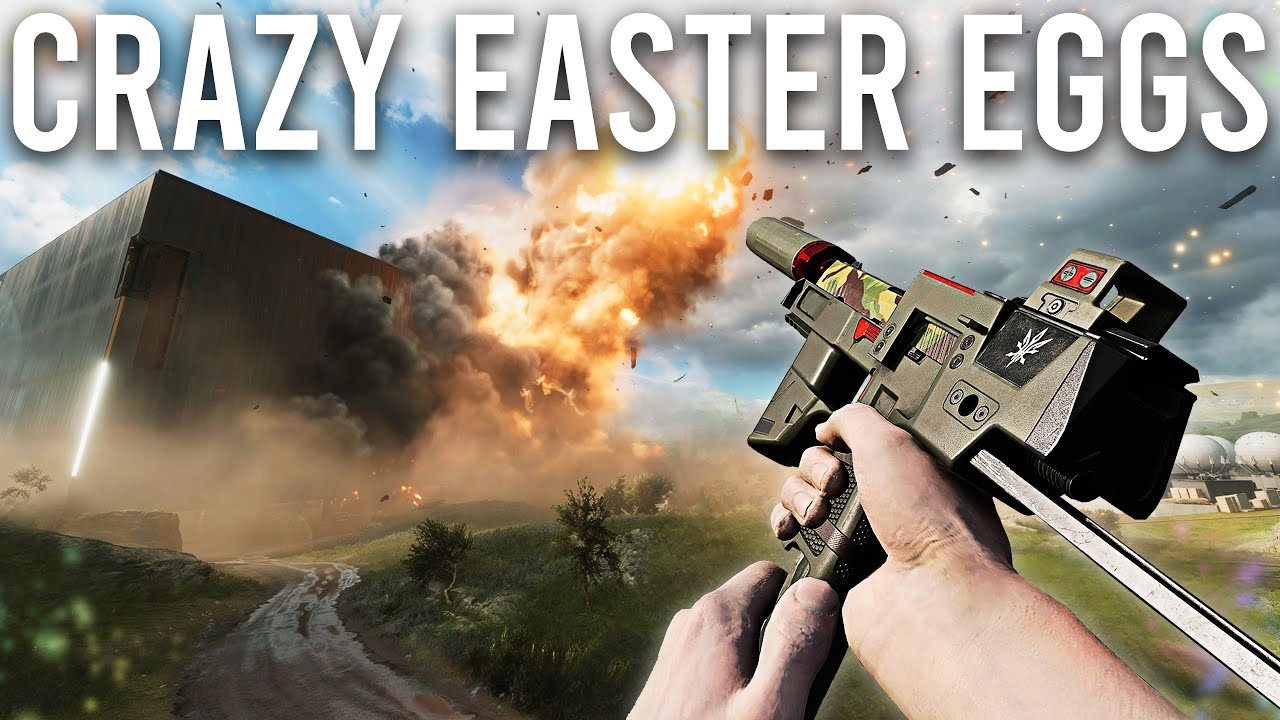 В Battlefield 2042 только что добавили несколько безумных пасхальных яиц...