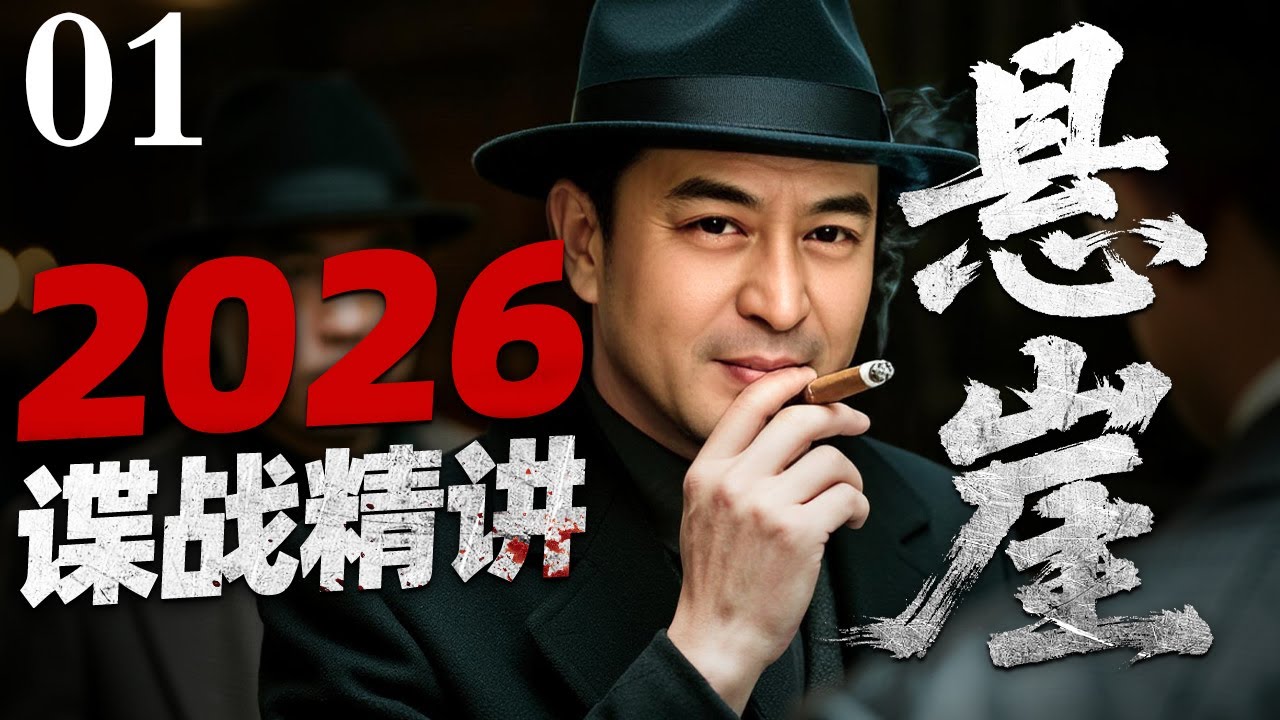 新春献礼2026必看经典谍战剧《悬崖》精讲 01｜#张嘉益&#宋佳 谍战哈尔滨