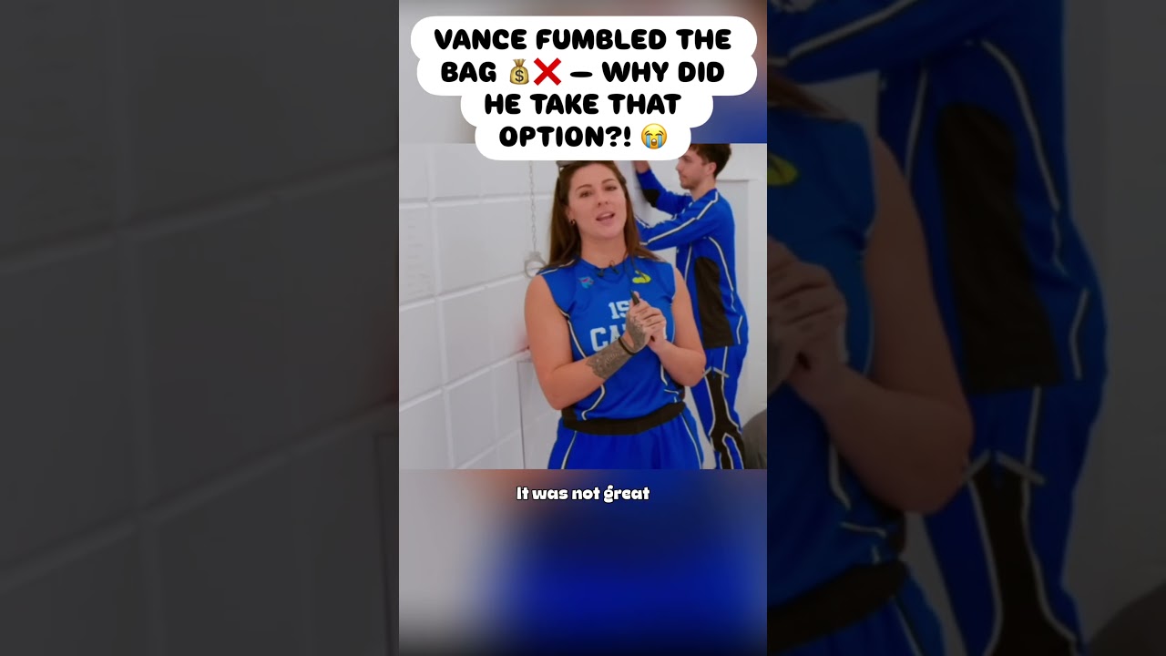 Vance Had an Option And picked that 😔In Beast Games 🎯 #mrbeast #BeastGames #BeastGamesPartner