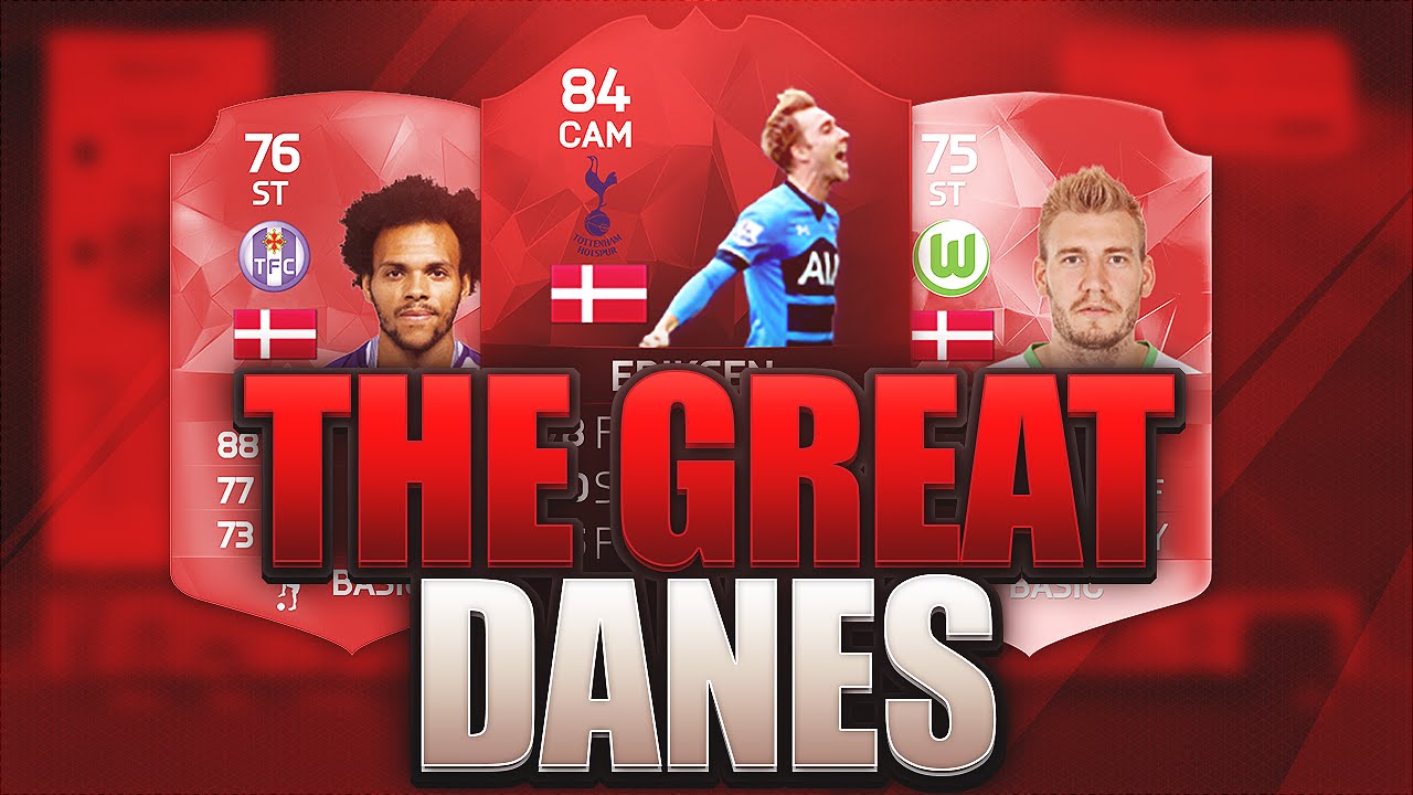 VIKING ERIKSEN AND THE GREAT DANE SQUAD! FIFA 16 ULTIMATE TEAM
