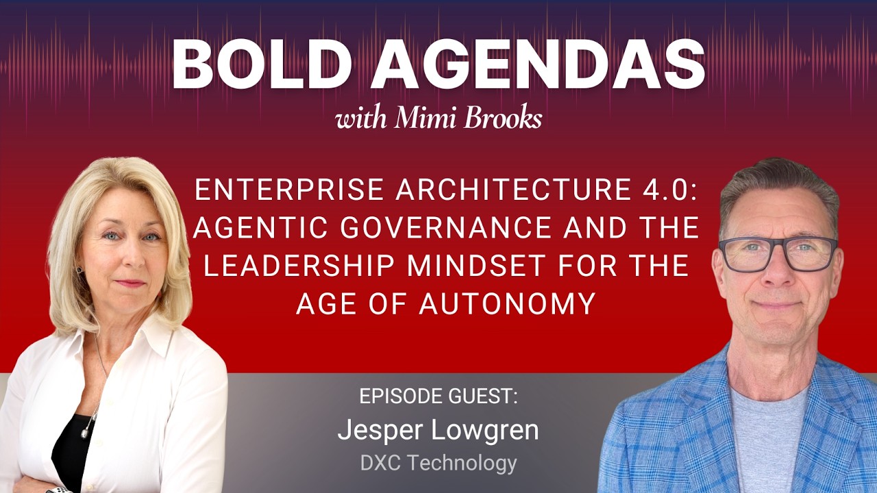 Enterprise Architecture 4.0: Agentic Governance and the Leadership Mindset for the Age of Autonomy