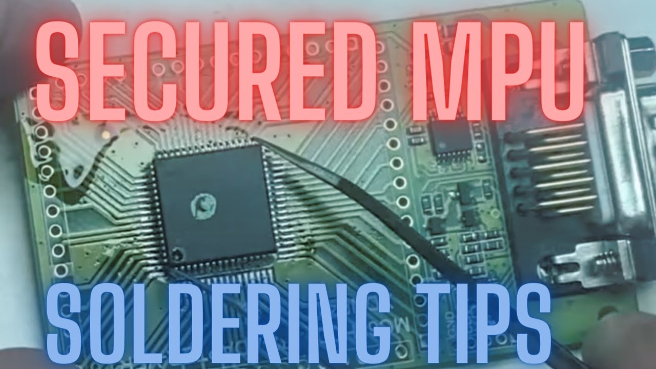 Mercedes AAM Module | Read Write Unreadable Processor | Soldering