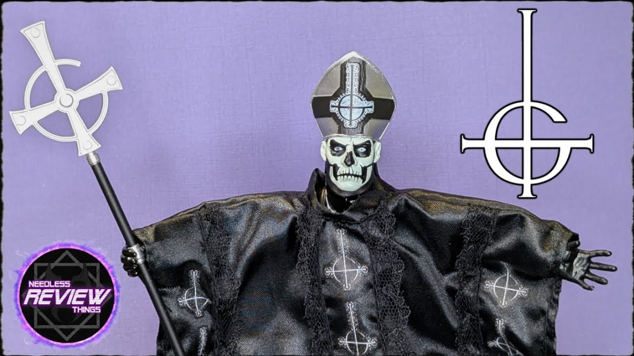 Super 7 Ghost Deluxe Papa Emeritus II Action Figure Review