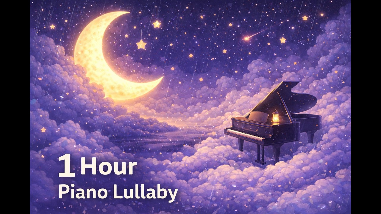 Baby Sleep Music 🌙 Gentle Piano Lullaby for Deep Sleep (1 Hours)