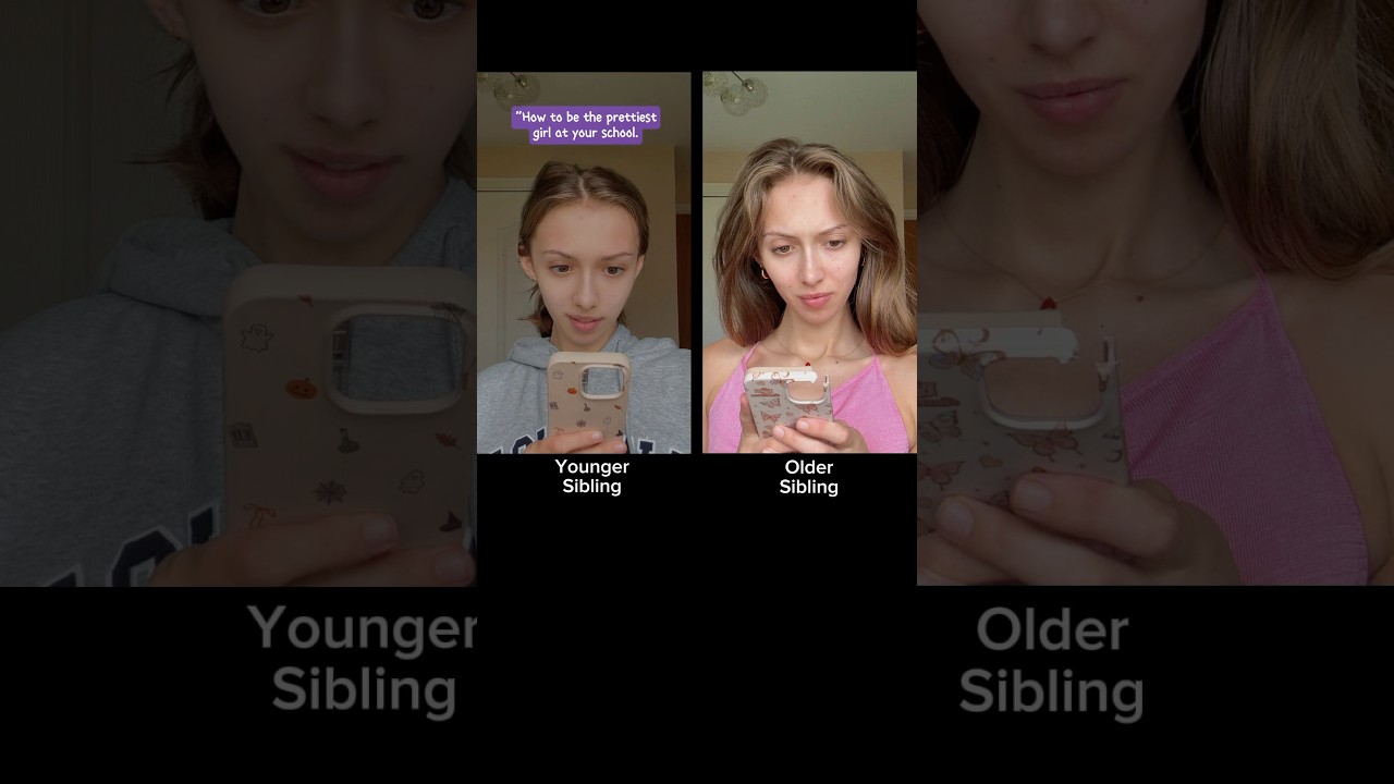 #pov The older sibling doesn&rsquo;t want the younger sibling to repeat her mistakes&hellip;