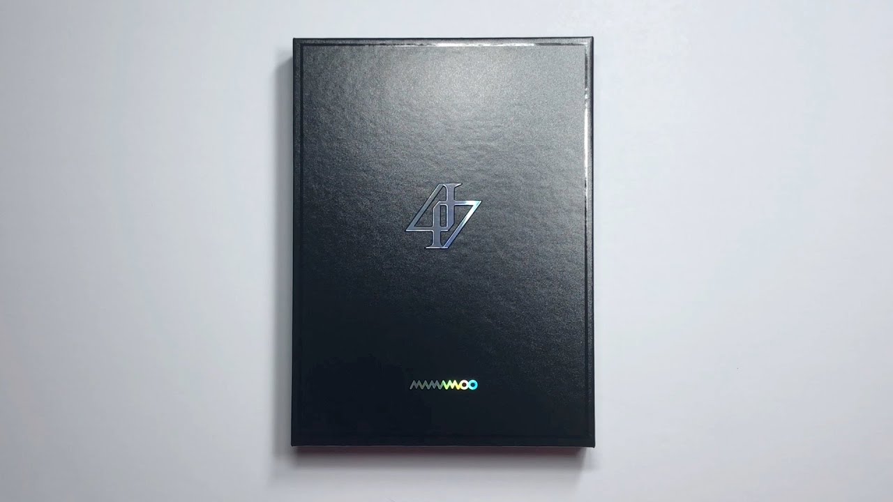 Unboxing Mamamoo (마마무) 2nd Studio Album Reality in Black