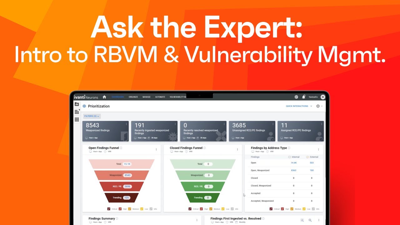 Introduction to RBVM: A Solution for Vulnerability Management at Ivanti #ivanti