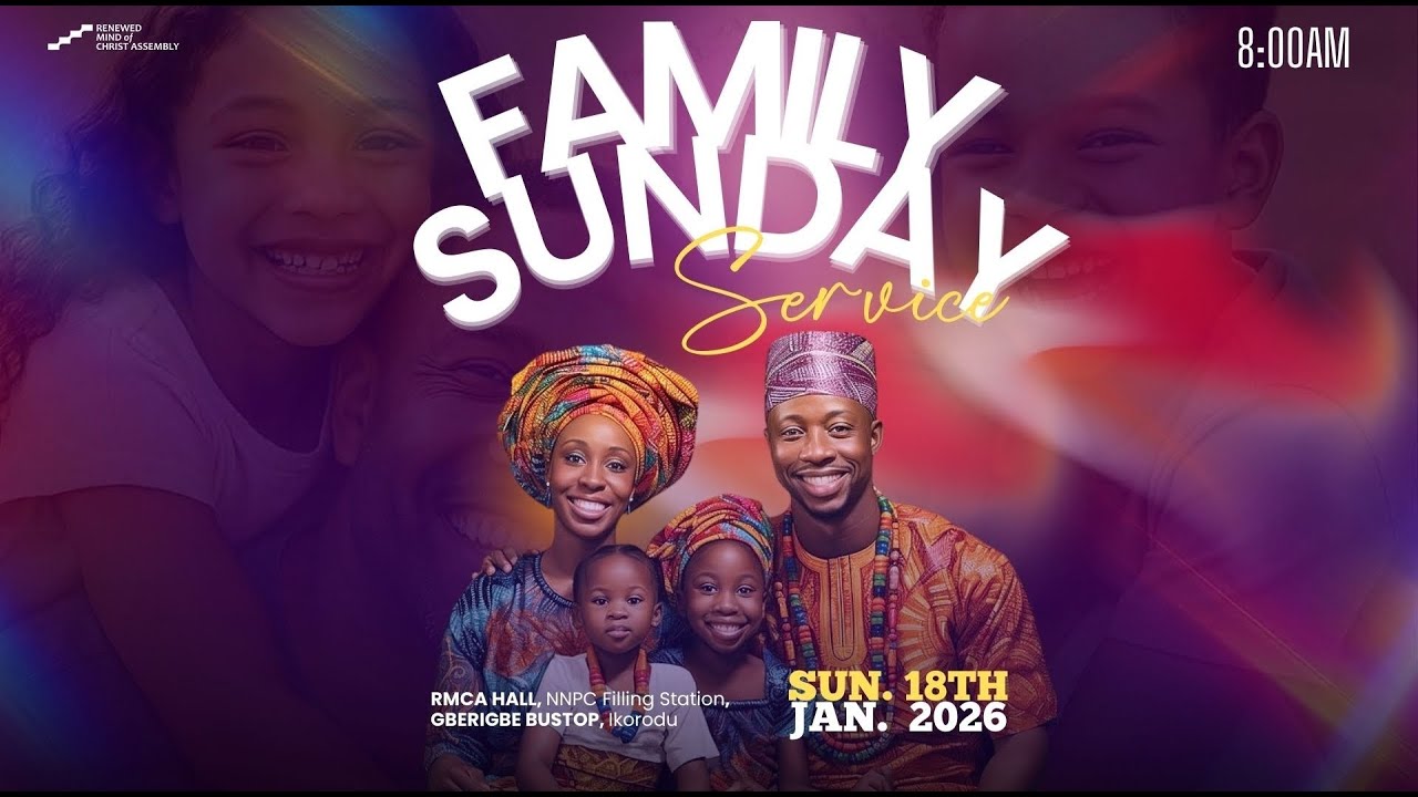 LIVE: Family Sunday Celebration!