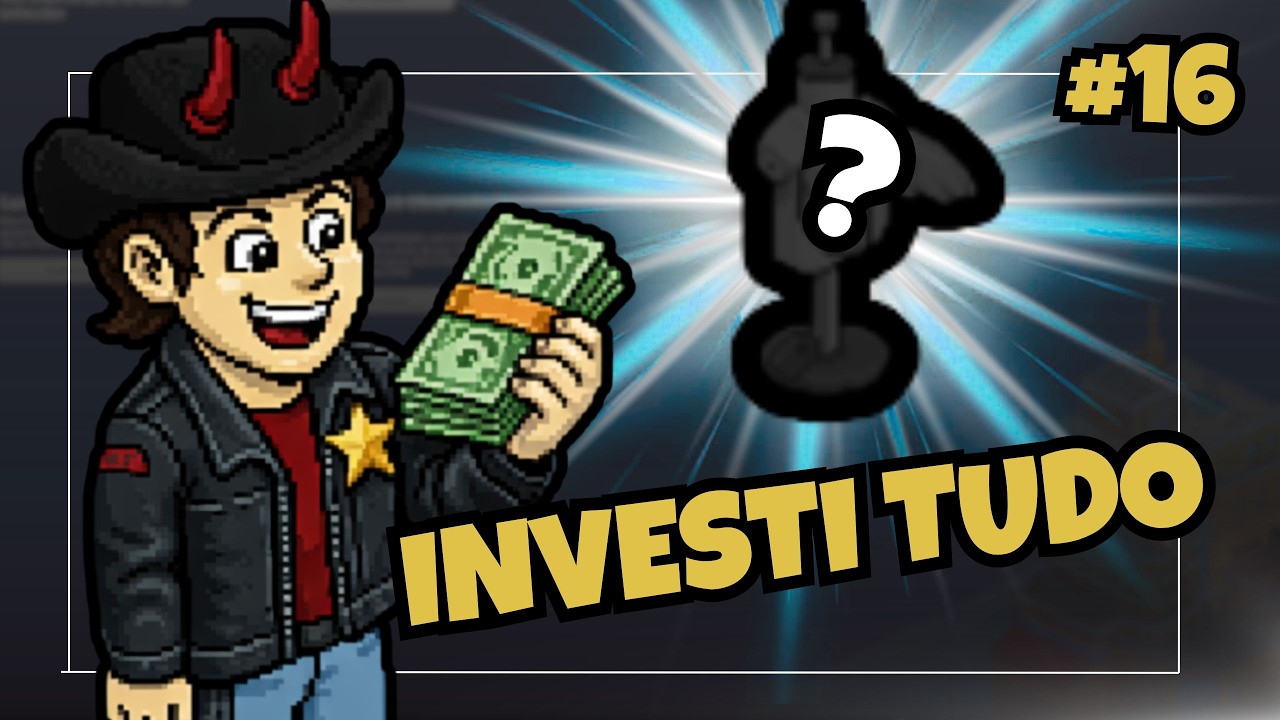 INVESTI TODAS MINHAS MOEDAS EM UM RARO NO HABBO | Do Zero ao Trono #16