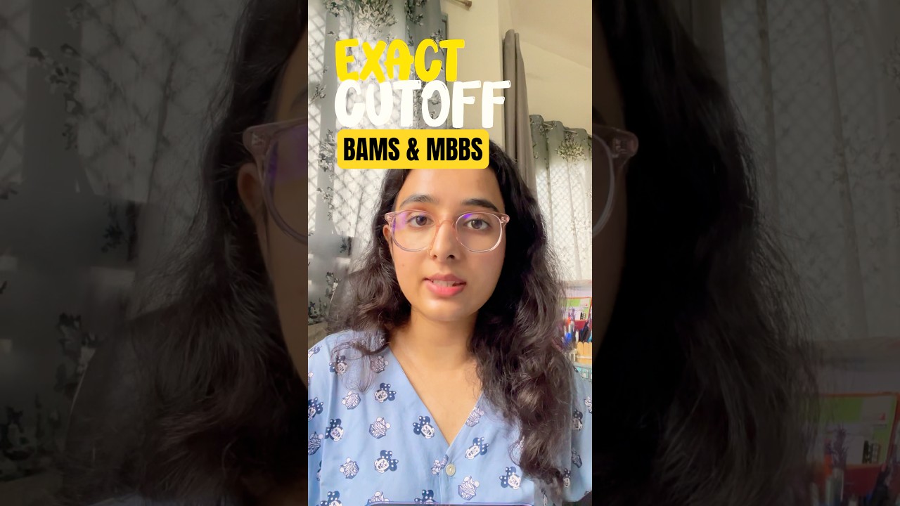 NEET-2025 CUTOFF⁉️MBBS & BAMS🏥Gov. Colleges🔥#bams#mbbs#neet2025#nta#result#trending#motivation
