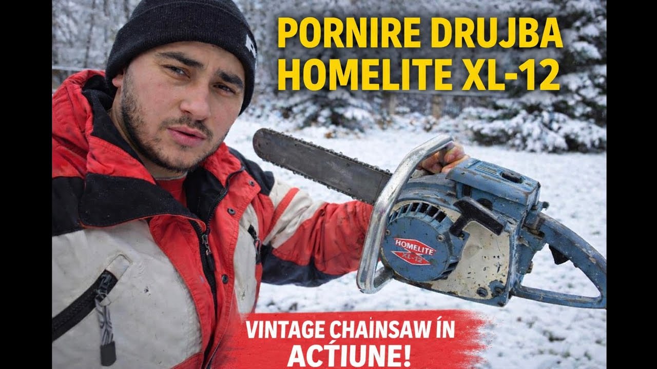 Pornire Reala Homelite XL 12 !