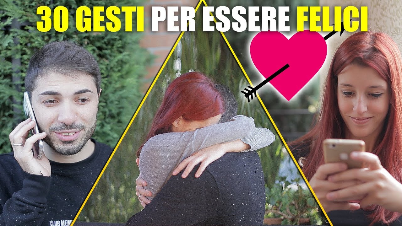 30 PICCOLI GESTI PER ESSERE FELICI IN UNA COPPIA ❤️